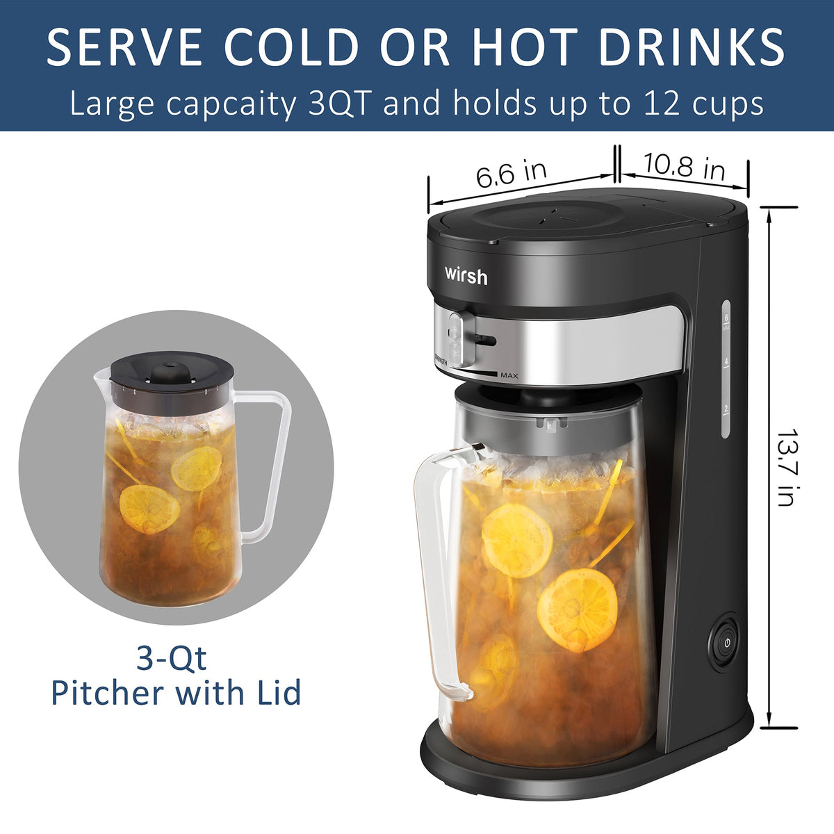 Wirsh Iced Coffee Maker