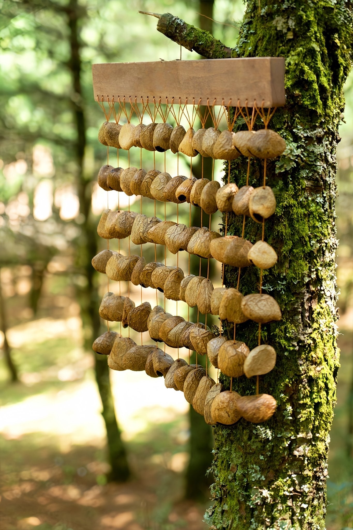 Handmade Panji  Seed Shell Bar Chime